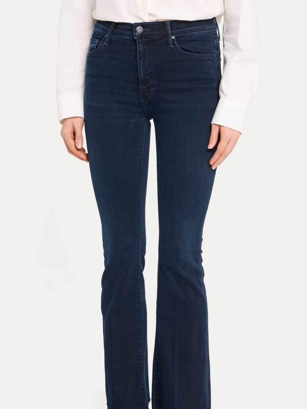 MOTHER The Insider Coffee Tea Or Me? Bootcut Jeans Dark Wash Size 29